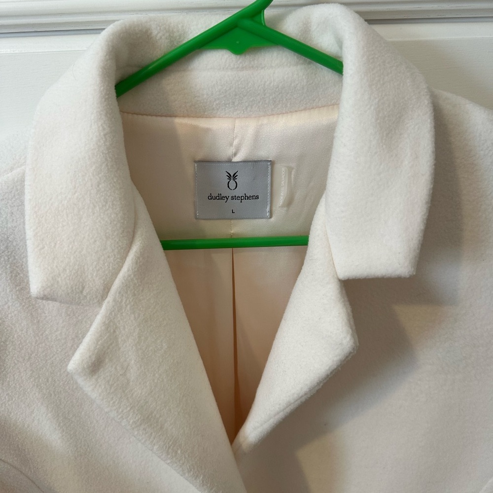 Dudley Stephens Cream Wellington Blazer-Large